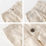Premium-Herrenhose mit Leinen