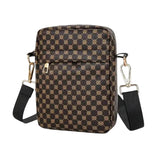 Luca kleine Herrentasche mit Vintage-Muster