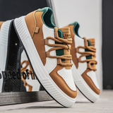 Braune Herren-Sneaker aus Leder