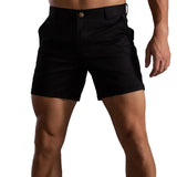 Elegante Herren-Chinoshorts