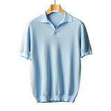 Elegantes Herren-Poloshirt aus Baumwollstrick