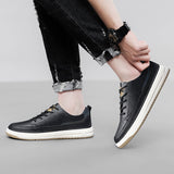 Klassische Herren-Sneaker aus Leder
