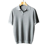 Elegantes Herren-Poloshirt aus Baumwollstrick