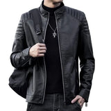 Premium-Herren-Lederjacke