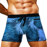 Hans – Herren-Badeboxer mit Tropenmuster