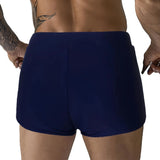 Helmut – sportliche Herren-Badeshorts in Aqua