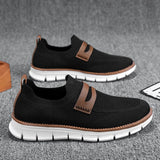 Bequeme Herrenschuhe aus Strick