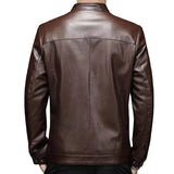 Lässige Herrenjacke aus Echtleder