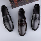 Elegante Premium-Ledermokassins für Herren