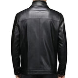 Lässige Herrenjacke aus Echtleder