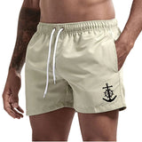Detlef – Elegante Herren-Badeshorts mit Anker