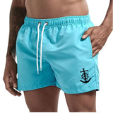 Detlef – Elegante Herren-Badeshorts mit Anker