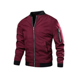 Elegante lässige Herren-Bomberjacke