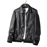 Herrenlederjacke im italienischen Stil