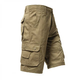 Knielange Herren-Cargoshorts