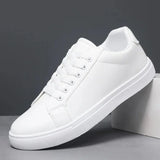 Elegante Herren-Sneakers aus Leder
