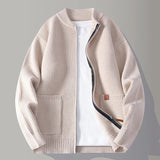 Eleganter Herrencardigan mit Knopfleiste
