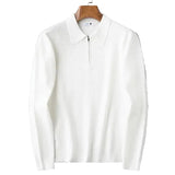 Eleganter Herrenpullover mit Reißverschluss