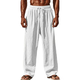 Bequeme Herrenhose mit Leinen