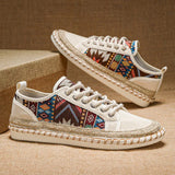 Elegante Herrenschuhe aus Canvas