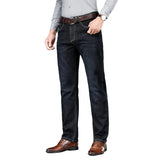 Klassische Herrenjeans mit geradem Bein