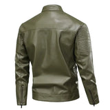 Retro-Herren-Lederjacke