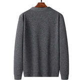 Eleganter Herrencardigan mit V-Ausschnitt