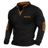 Herrenpullover mit V-Ausschnitt