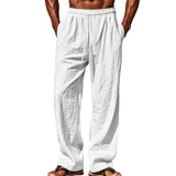 Bequeme Herrenhose mit Leinen