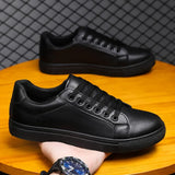 Elegante Herren-Sneakers aus Leder