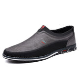 Elegante Herren-Slipper aus Leder
