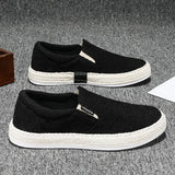 Atmungsaktive Herren-Slipper aus Canvas