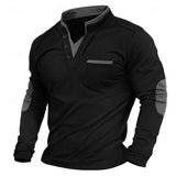 Herrenpullover mit V-Ausschnitt