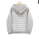 Elegante wattierte Herrenjacke aus Baumwolle