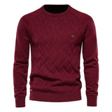 Kilian Herrenpullover mit Rautenmuster