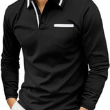 Legeres Strick-Poloshirt für Herren