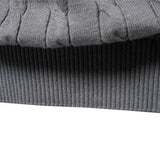 Manfred Herrenpullover mit Zopfmuster