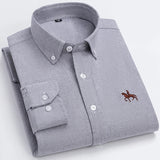 Elegantes Oxford-Herrenhemd aus Baumwolle
