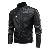 Retro-Herren-Lederjacke