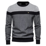 Severin Herrenpullover mit Rundhalsausschnitt
