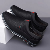 Elegante Herren-Slipper aus Leder