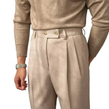 Elegante Herrenhose mit hoher Taille