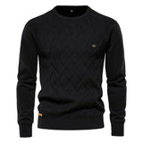Kilian Herrenpullover mit Rautenmuster