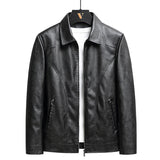 Herrenlederjacke im italienischen Stil