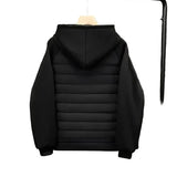 Elegante wattierte Herrenjacke aus Baumwolle
