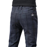 Karierte Casual-Herrenhose