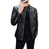 Elegante Herren-Lederjacke