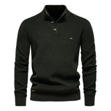 Ulrich Herrenpullover mit Knöpfen