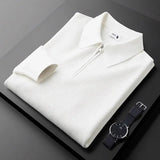 Eleganter Herrenpullover mit Reißverschluss