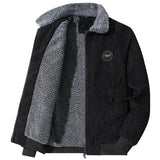 Herren-Cordjacke mit Fleecefutter